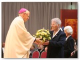03 Symbols being received from the sisters by Bishop Colm
