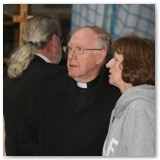 05 Bishop Colm surveys the Cathedral at the Open Day with a parishioner