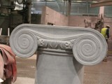 11 The end result - how the capital will sit on top of the highest section of pillar inside St Mel's Cathedral